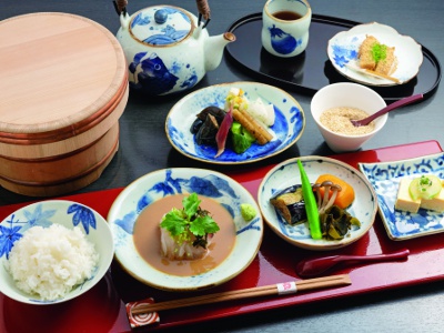 Sea bream chazuke set meal ¥2,880