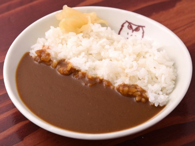 Curry rice, 380 yen